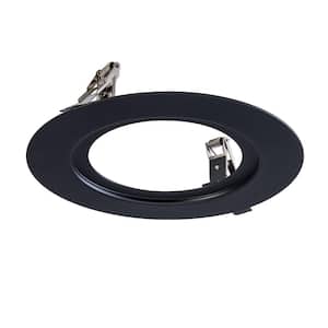 SPEX Lighting - 6 in. Black Reduction Ring for 4 in. Gimbal Recessed Fixtures