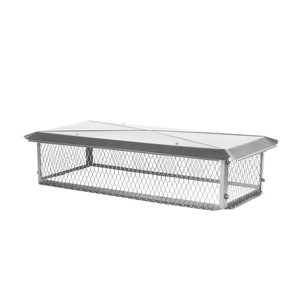 35 in. x 17 in. x 10 in. H Chimney Cap in Stainless Steel price history on PriceWatchPro