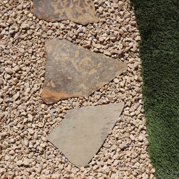 Butler Arts 0.50 cu. ft. 40 lbs. 3/4 in. to 1-1/2 in. California Gold Landscaping Gravel Butler Arts 0.50 cu. ft. 40 lbs. 3/4 in. to 1-1/2 in. California Gold Landscaping Gravel