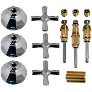 Tub and Shower Rebuild Kit for Briggs 3-Handle Faucets