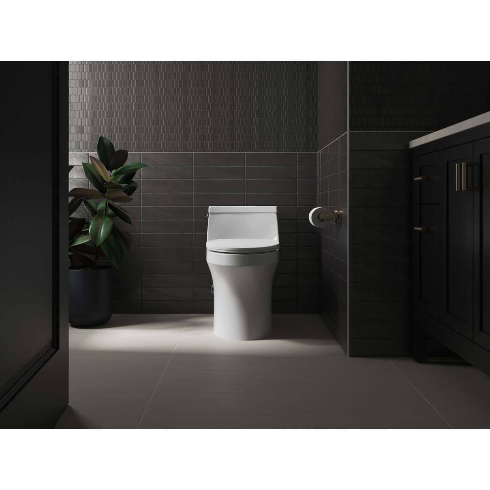 White Quiet-Close Elongated Toilet Seat with ReadyLatch
