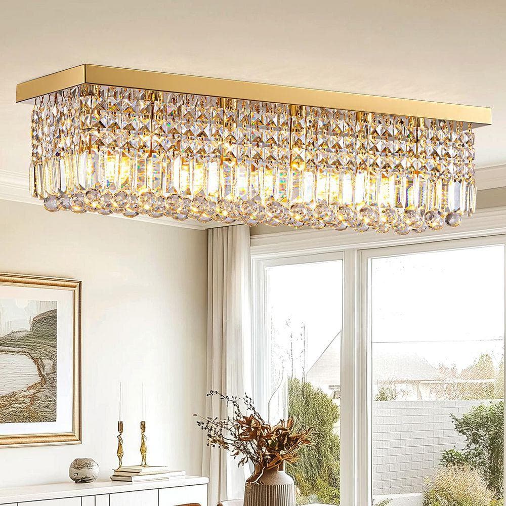 chandelier シェルフ gold-luminfan-chandeliers-lc-