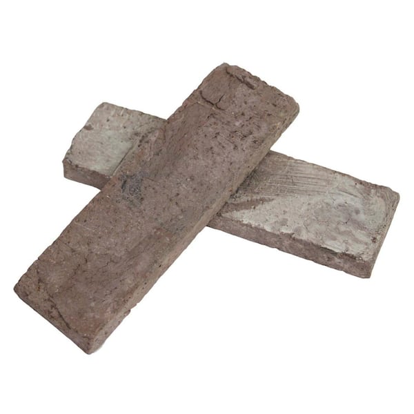 Old Mill Brick 7.625 in. x 2.25 in. x 0.5 in. Monument Thin Brick Singles (Box of 50-Bricks)