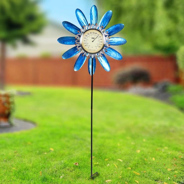 Sun Art Outdoor Thermometer Decorative Rose Hollow Pattern - Temu