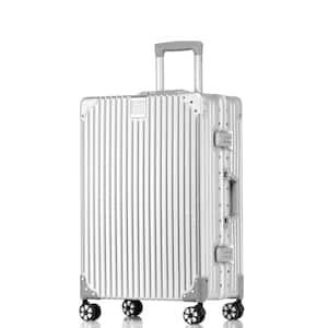 Carry On Luggage with Aluminum Frame, 20 in. PC Hard Shell Suitcase with Spinner Wheels and TSA Locks