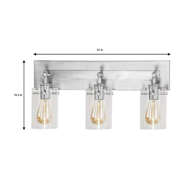 home depot light fixtures for bathroom