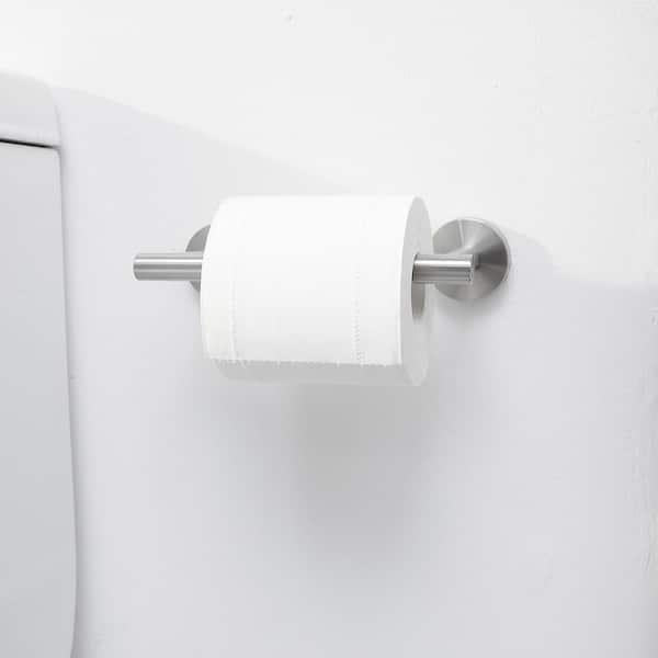 LDR Extra Toilet Paper Holder Brushed Nickel Finish 