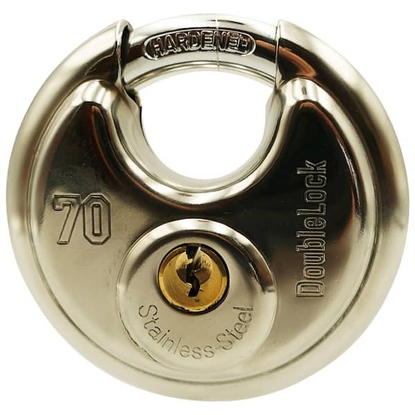 CRAB, Classic Stainless Steel Discus Lock