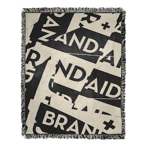 Brand Aid Jacquard Throw