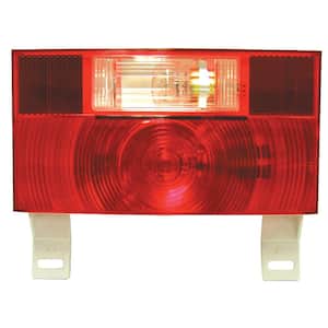 Stop, Turnand Tail Light And License Light With Reflex - With Integral Back Up Light