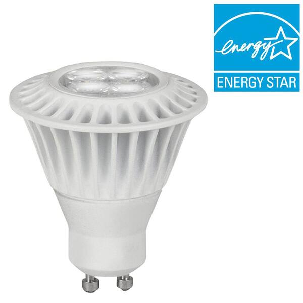 TCP 35W Equivalent Soft White (2700K) MR16 GU10 Dimmable LED Narrow Flood Light Bulb