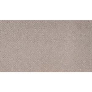 Pure - Misty Morn - Gray 38 oz. Triexta Pattern Installed Carpet