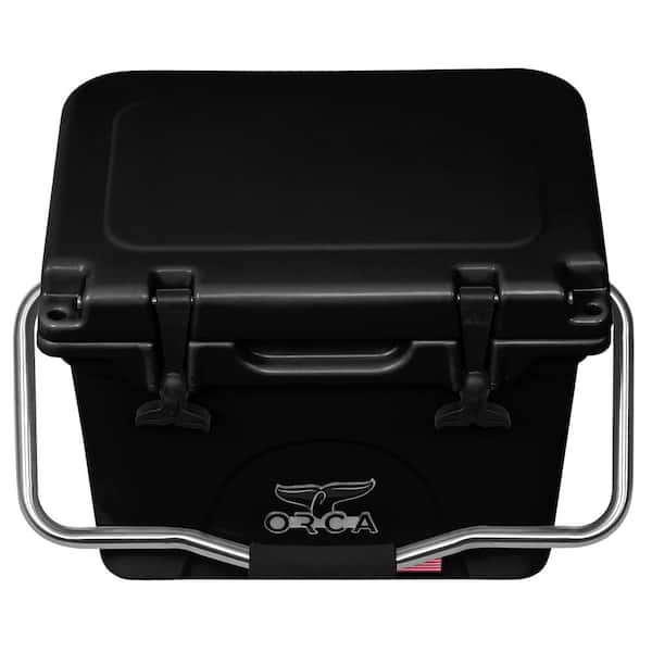 ORCA COOLERS 20 Qt. Cooler in Black ORCBK/BK020 - The Home Depot