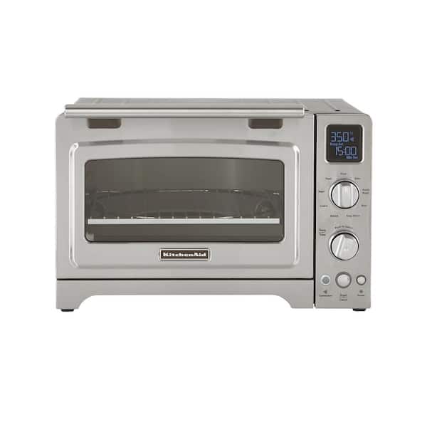 KitchenAid 2000 W 4-Slice Steel Convection Oven KCO275SS - Home Depot