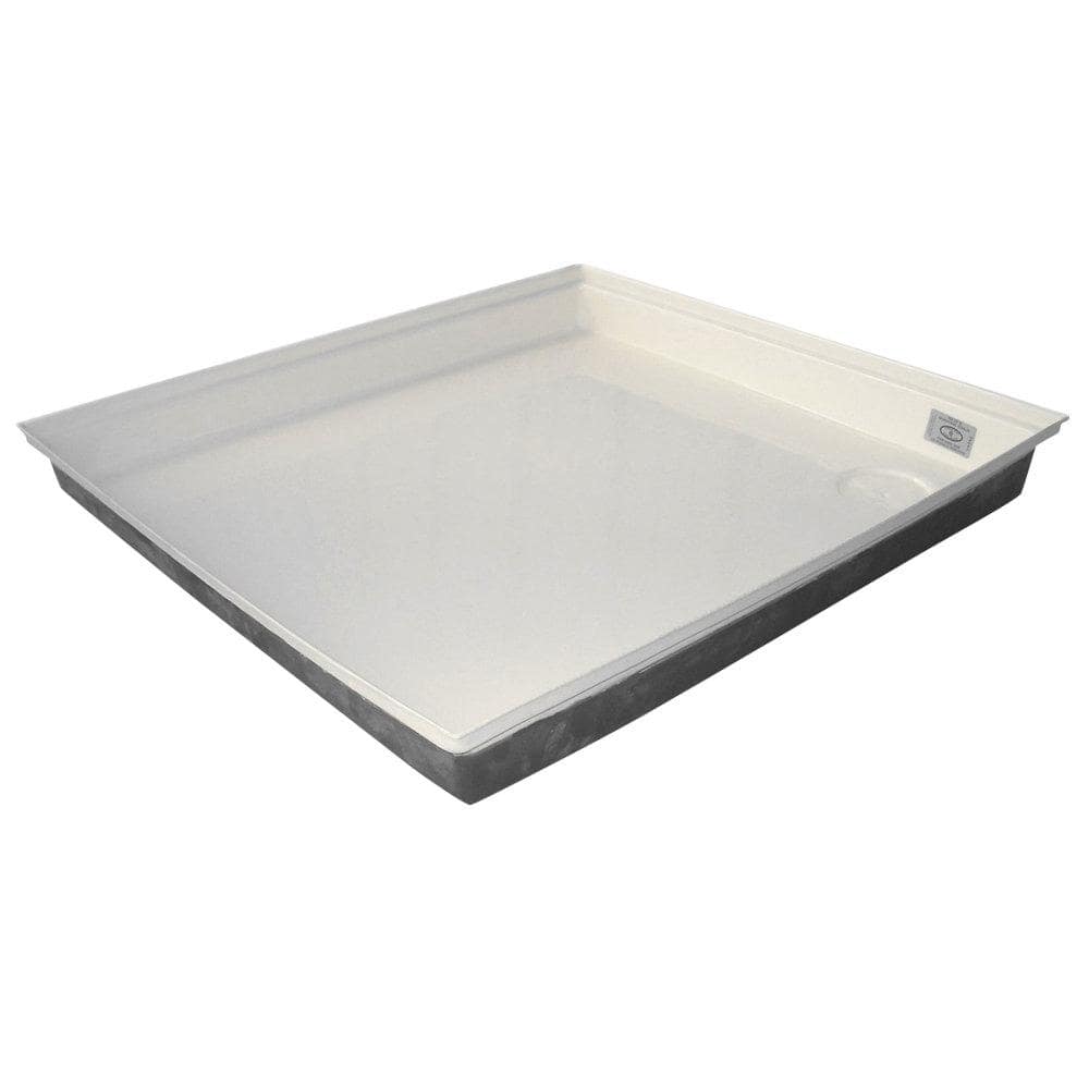 Shower Pan SP100 - 27 in. x 24 in. x 4 in., Polar White price history on PriceWatchPro