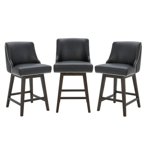 Reviews for Spruce & Spring Martin 26 in. Black High Back Solid Wood