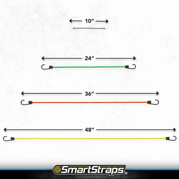 SmartStraps 20 Pcs Standard Bungee Value Pack Assortment