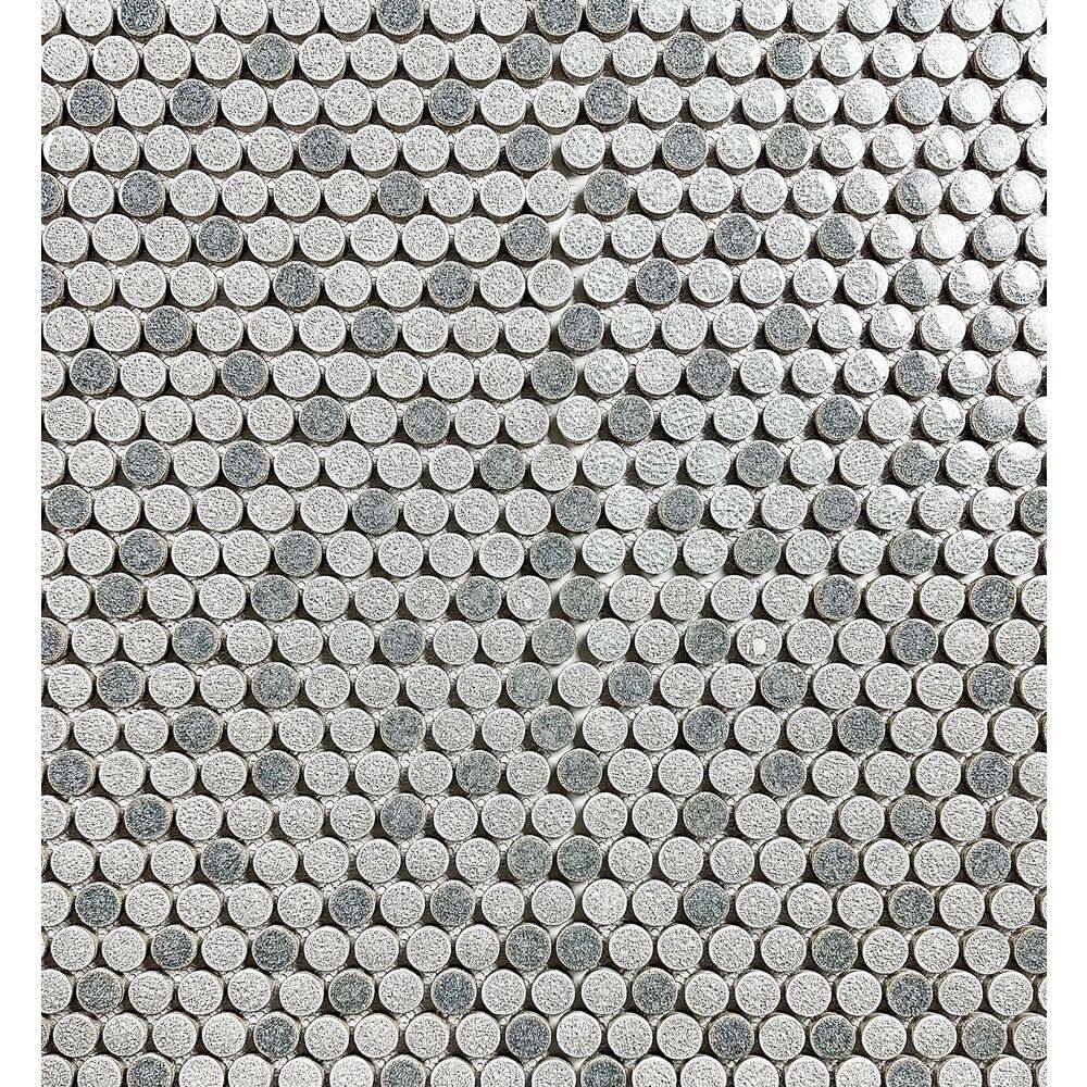 Arabesque Blue Porcelain Mosaic Tile Sheet for Bathroom and Kitchen