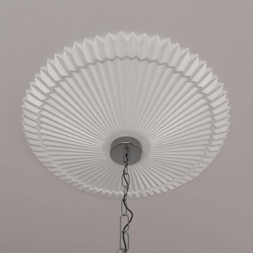 Primed White 24" Decorative Ceiling Medallion