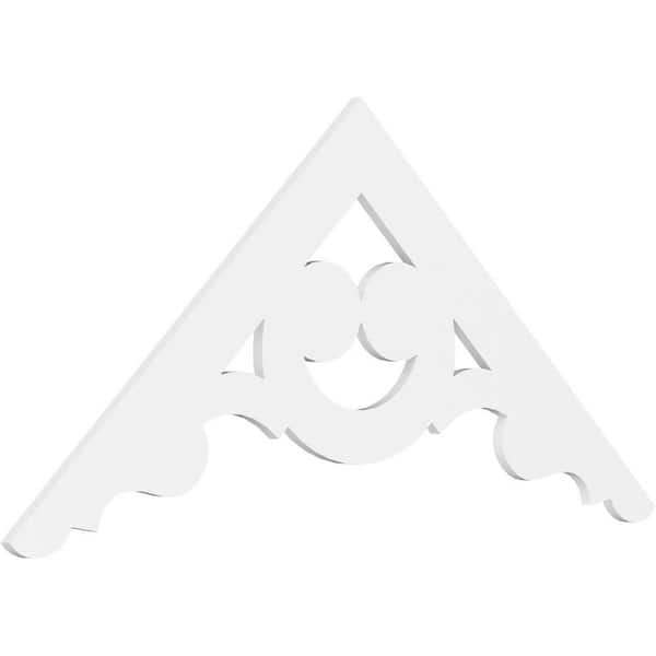 Robin 1 in. D x 33 in. W x 72 in. L Signature Urethane Gable Pediment
