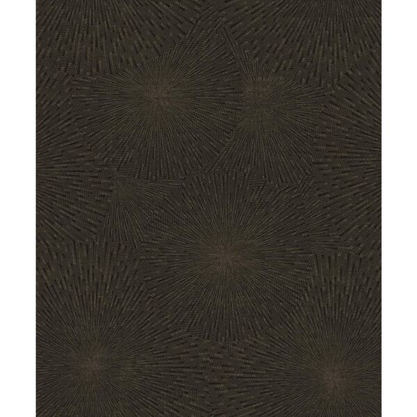 Brewster Zion Black Starburst Paper Strippable Roll (Covers 57.8 sq. ft.)