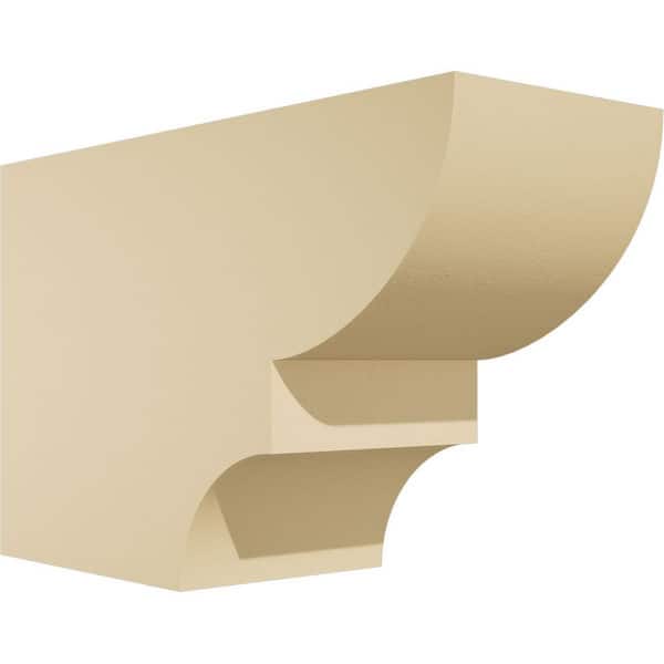 Ekena Millwork Standard Ridgewood 6 in. W x 10 in. H x 16 in. D Signature Urethane Rafter Tail Outlooker