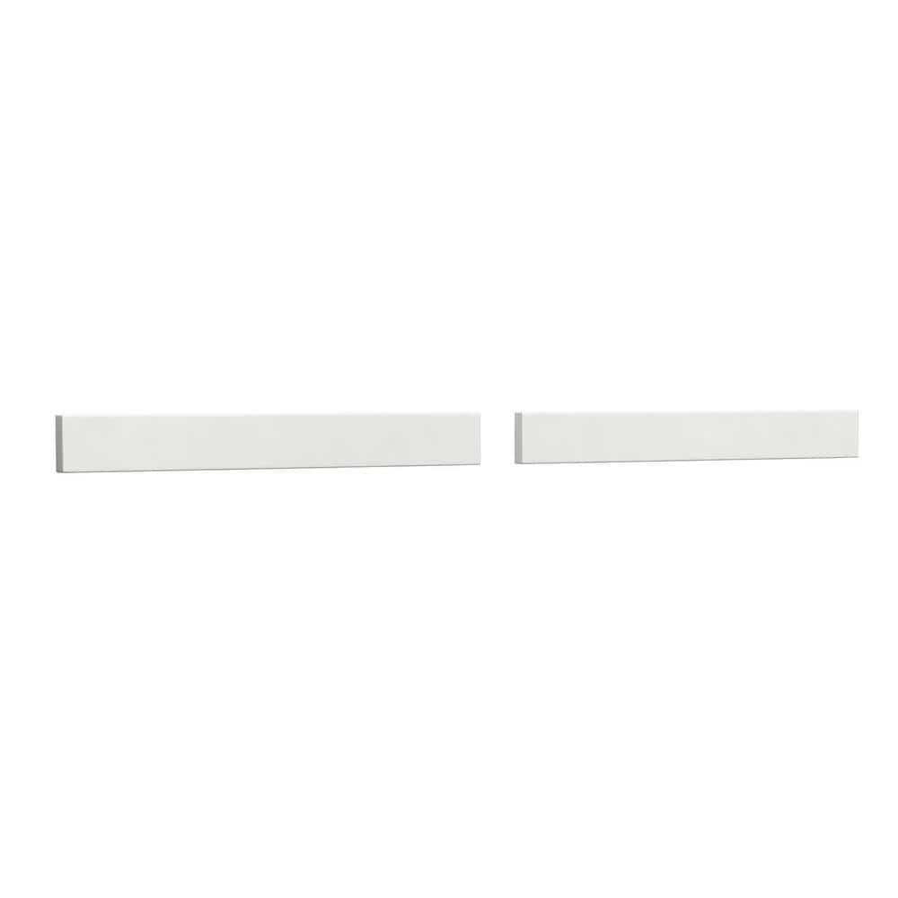 54 in. W Quartz Vanity Backsplash in White price history on PriceWatchPro