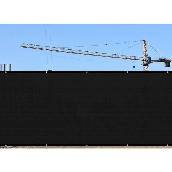 thumbnail image 2 of Sunnyglade 6ft X 50ft Privacy Screen Fence - Heavy Duty HDPE Mesh For Garden, Yard, Patio (Black) 2 of 10