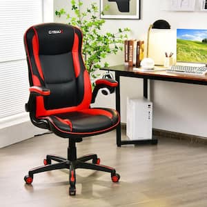 RedRacing Style Office Chair Ergonomic Adjustable Computer Chair with Flip-up Arm