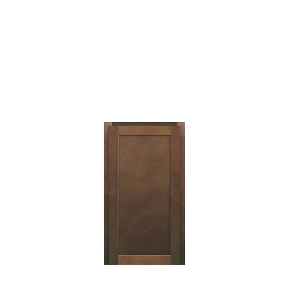 Amherst Shaker 12 in. W x 30 in. H x 12 in. D in Walnut Plywood Assembled Wall End Corner Standard Cabinet price history on PriceWatchPro