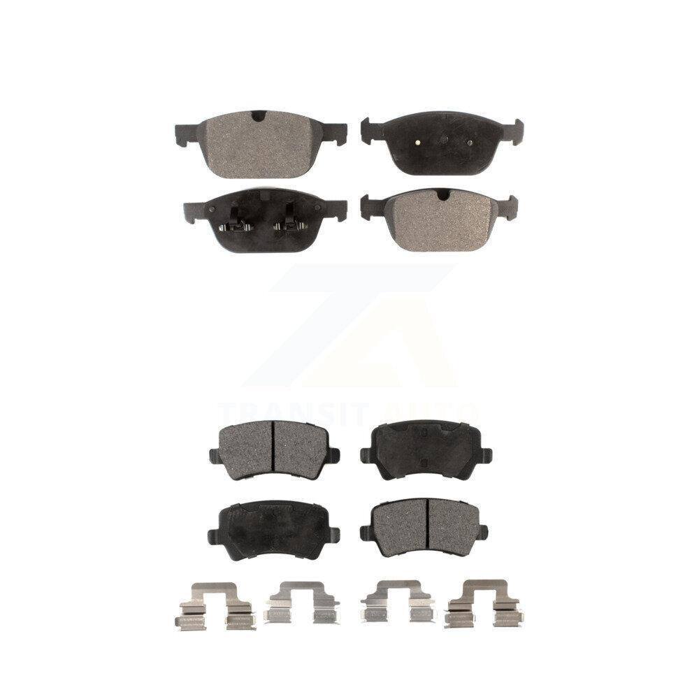 TEC Front Rear Ceramic Brake Pads Kit For 2010-2015 Volvo XC60 KTC ...