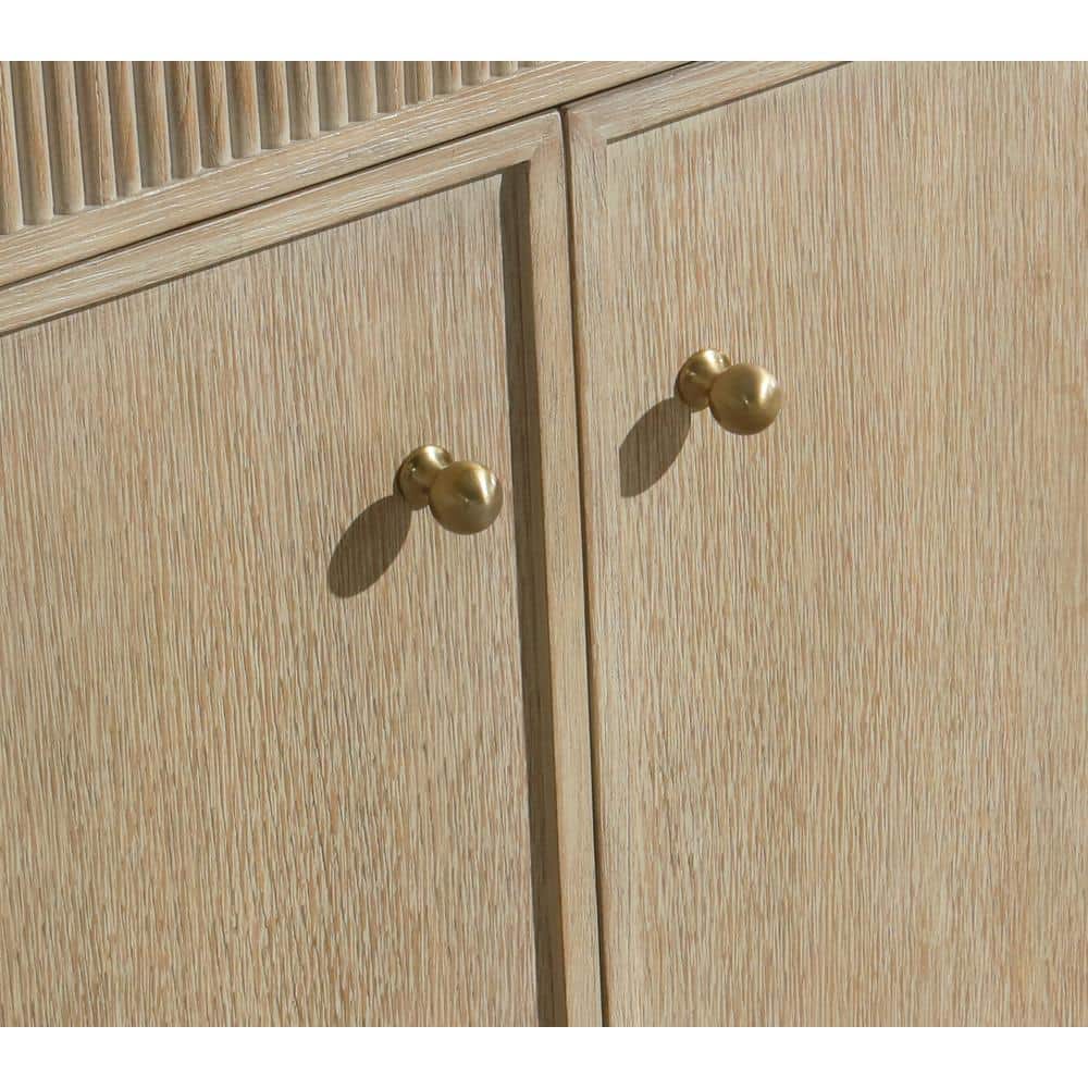 Redondo 36'' Ash Oak Single Bathroom Vanity with Quartz Top