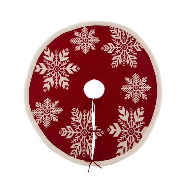 Details about  / Christmas Tree Skirts 48/" Or 4 Foot Round Circle You Choose Color NIB 207T