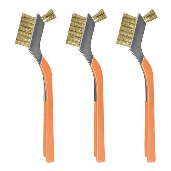 Home Mini Brass Wire Brush, with Handle