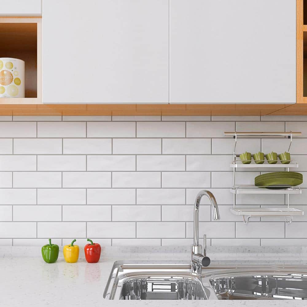 Blanco White Matte Porcelain Rectangular Wall and Floor Tile