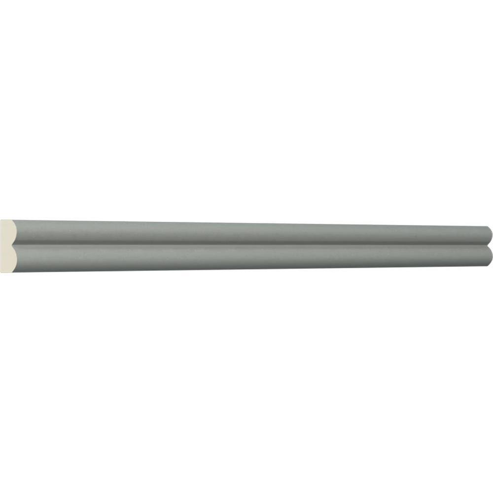 Emery Smooth White Polyurethane Chair Rail Moulding