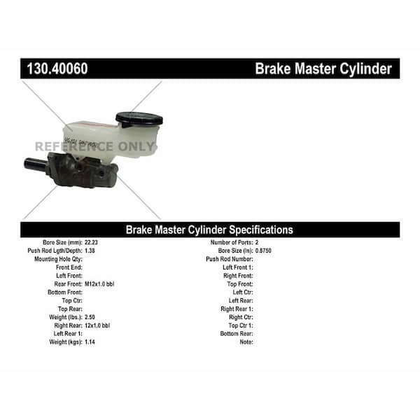 Centric Parts Brake Master Cylinder