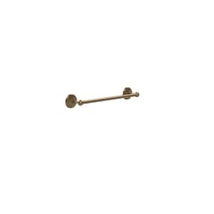 Monte Carlo Collection 18 in. Back to Back Shower Door Towel Bar in Brushed Bronze