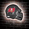 Evergreen Tampa Bay Buccaneers Helmet 19 in. x 15 in. Plug-in LED Lighted  Sign 8LED3829HMT - The Home Depot