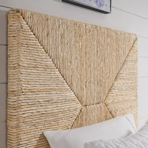 Neela Woven Natural Banana Fiber Twin Headboard (41 in. W)