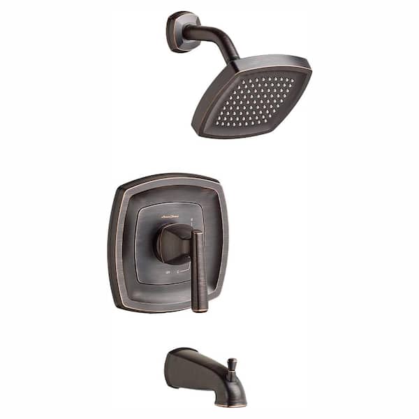 American Standard Edgemere 1.8 GPM 1-Handle Tub and Shower Faucet Trim Kit in Legacy Bronze (Valve Not Included)