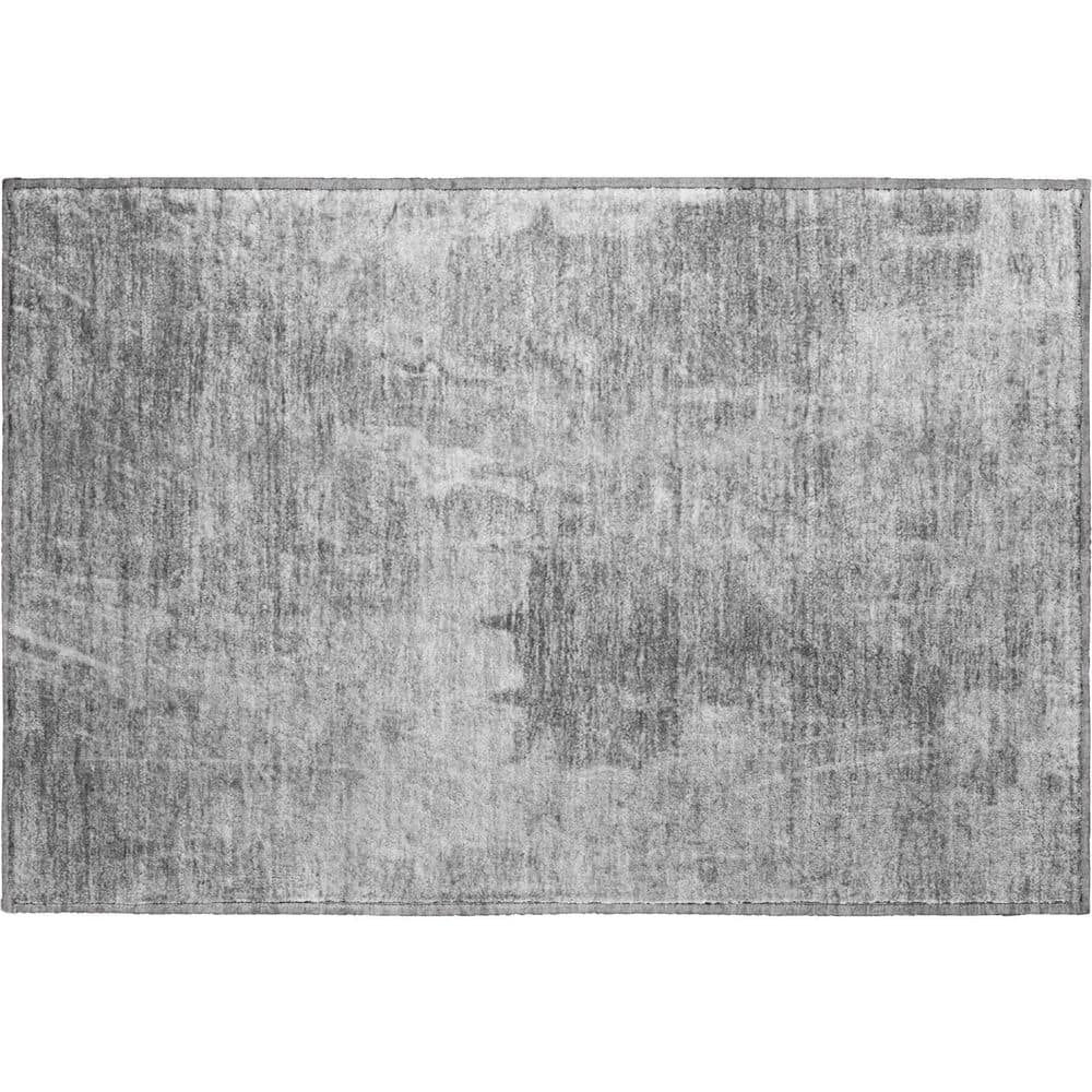 Mayfield Premium Machine Washable Abstract AMF2226 Gray 2 ft. x 3 ft. Accent Rug price history on PriceWatchPro