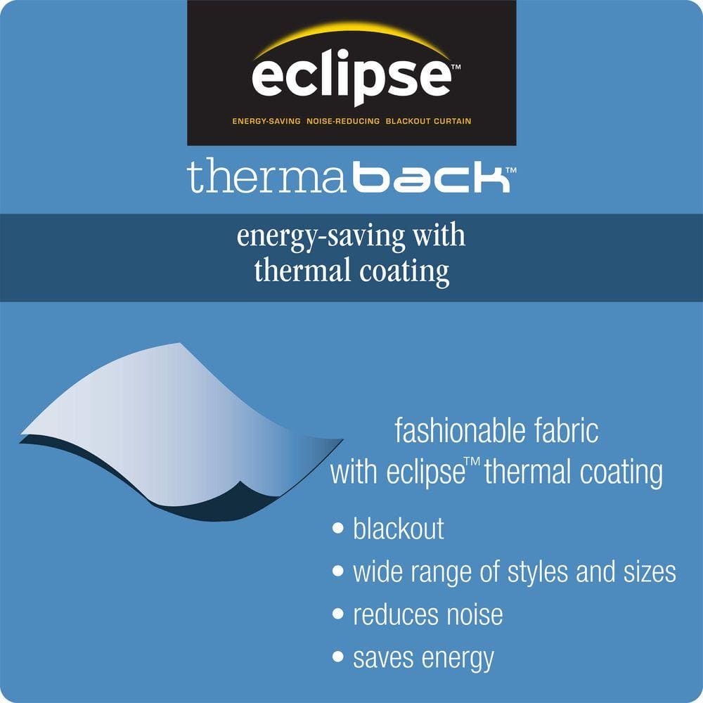 Chocolate Geometric Blackout Polyester Grommet Window Panel