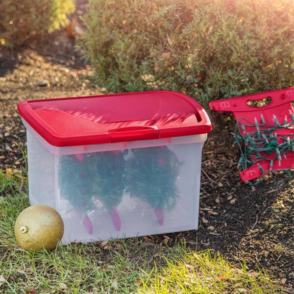 Sterilite 14.5 Gal. Seasonal Christmas Light Ornament