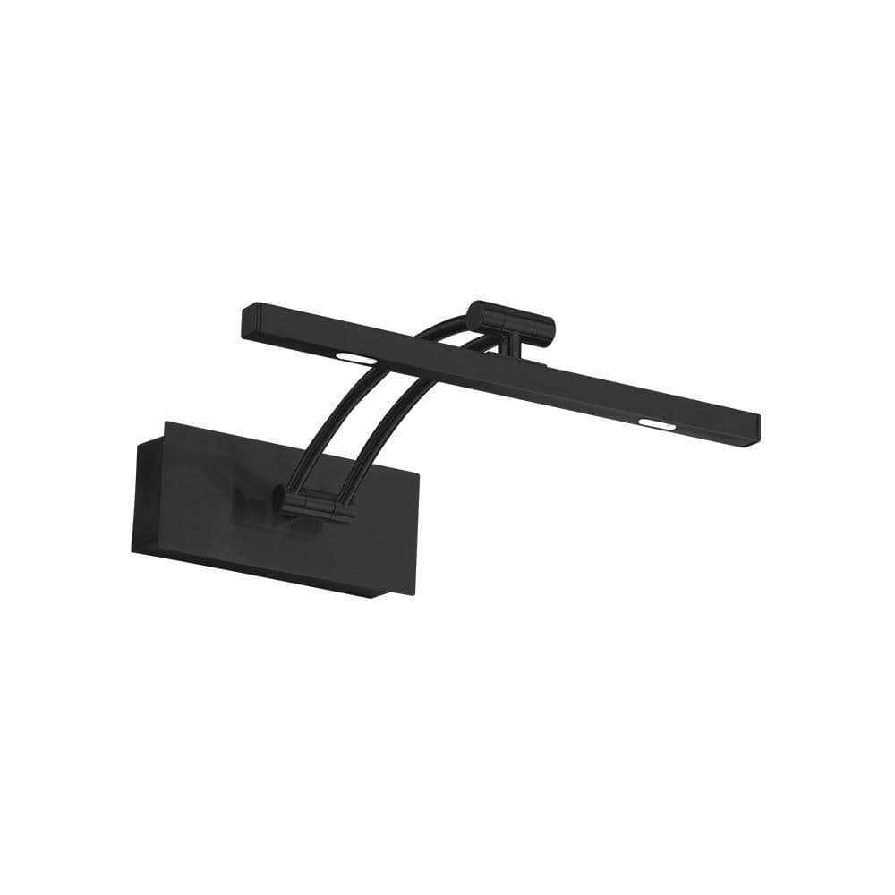 Doreen 1 24.25 in. W x 7.32 in. H Matte Black Integrated LED Picture Light 