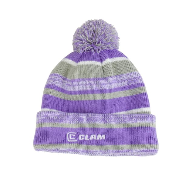 Clam Lavender Pom Hat 12680