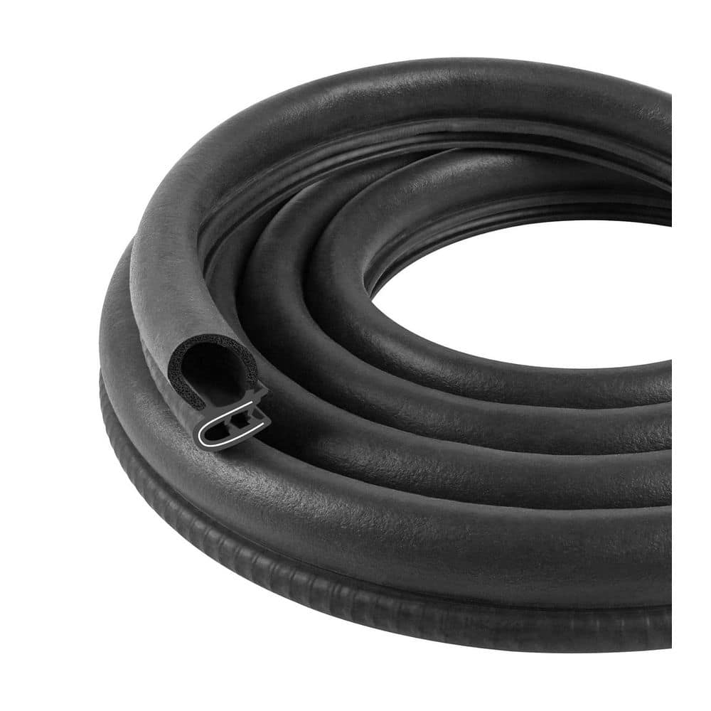 240L x 1.1in. ft. Edge Trim Noise Reduction Waterproof Weatherproof Black EPDM Rubber Edging 1-Pack price history on PriceWatchPro