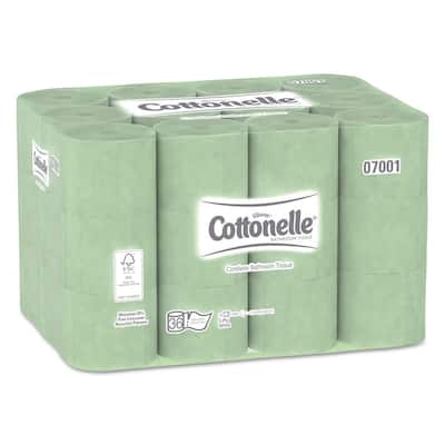 Cottonelle White 2-Ply Coreless Standard Bathroom Tissue (Case of 36)