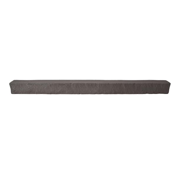 GenStone Stacked Stone 2 in. x 3.5 in. x 42 in. Coffee Faux Stone Siding Ledger