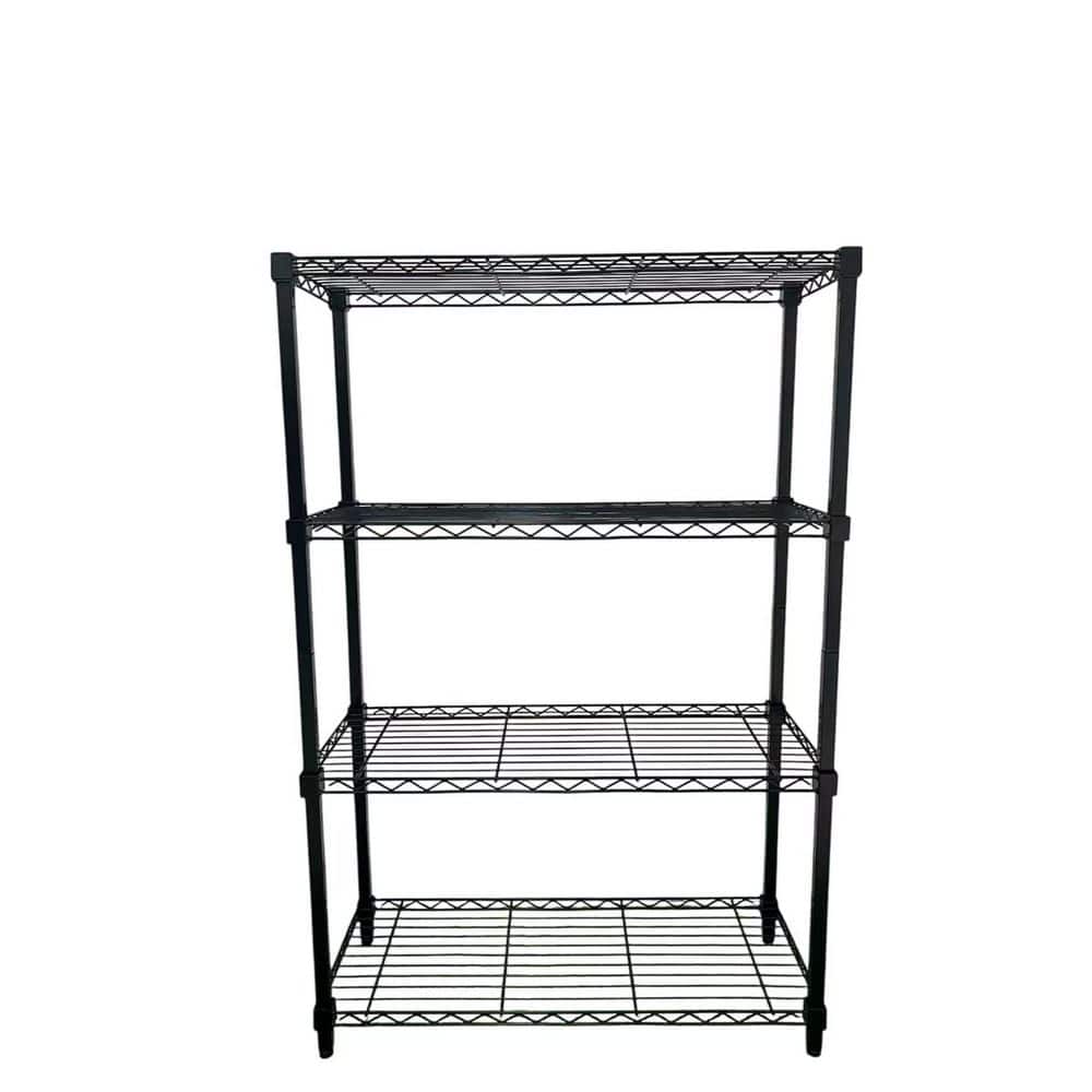 Wire Shelving Adjustable 4 Tier 36 in W x 54 in H x 14 in D price history on PriceWatchPro